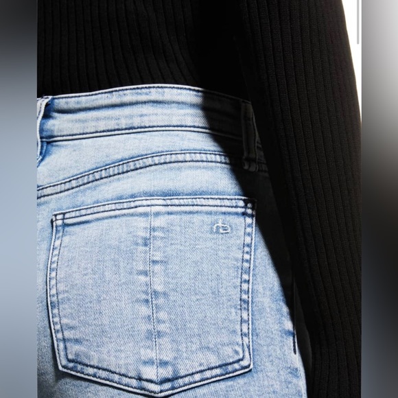 NWT rag & bone Nina High-Rise Skinny Jeans in Venice - Picture 7 of 7